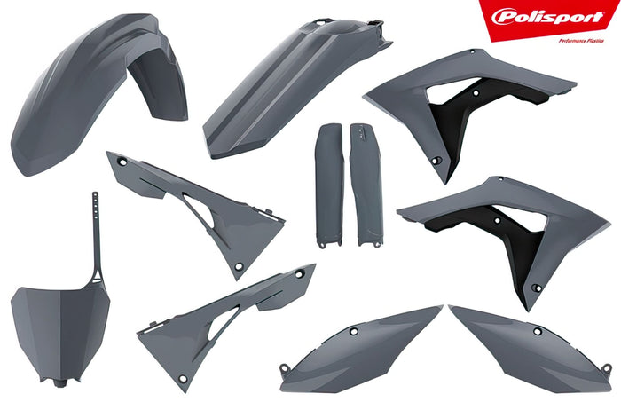 POL-90823 Kit Carena Polisport grigio Nardo Honda CRF250 / 450R