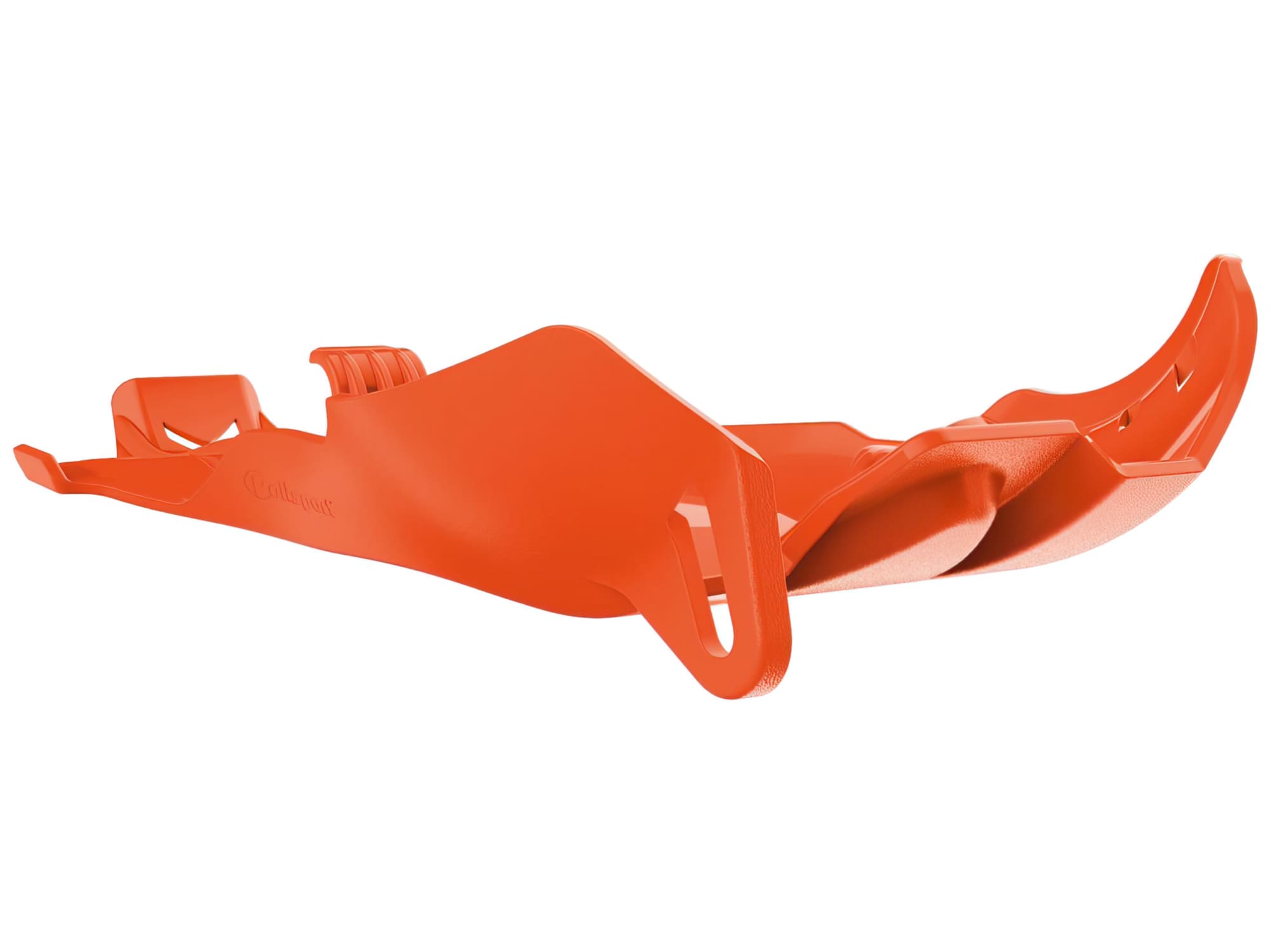 POL-8418700005 Protezione Motore / Skid Plate Polisport Fortress PHD con protections de biellettes arancione Husqvarna TC 250 / TE 300, COD: POL-8418700005