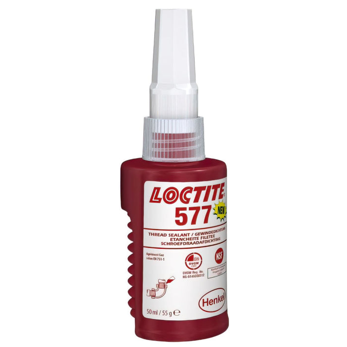 LOCT-141995 Sigillante per filetti media resistenza Loctite 577 50ml, COD: LOCT-141995
