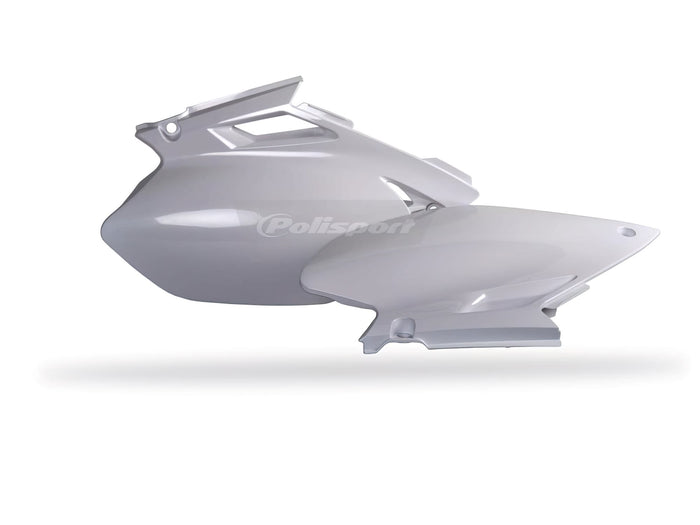 POL-PS117W07 Carene laterali Polisport YZF 250 / 450 03-05 bianco, COD: POL-PS117W07