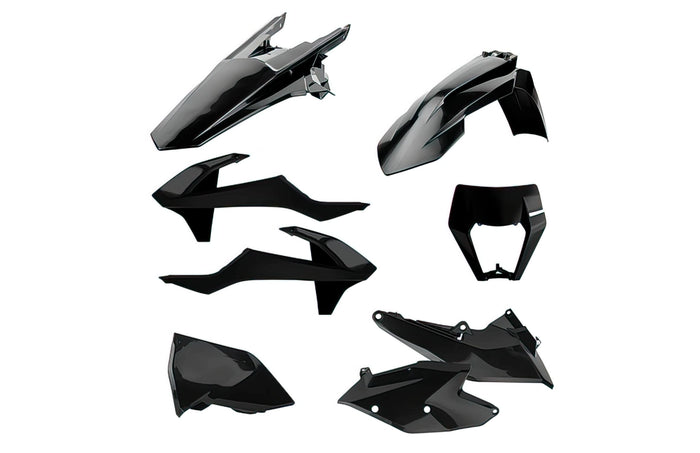 POL-90883 Kit Carena Polisport Enduro nero KTM EXC / EXC-F