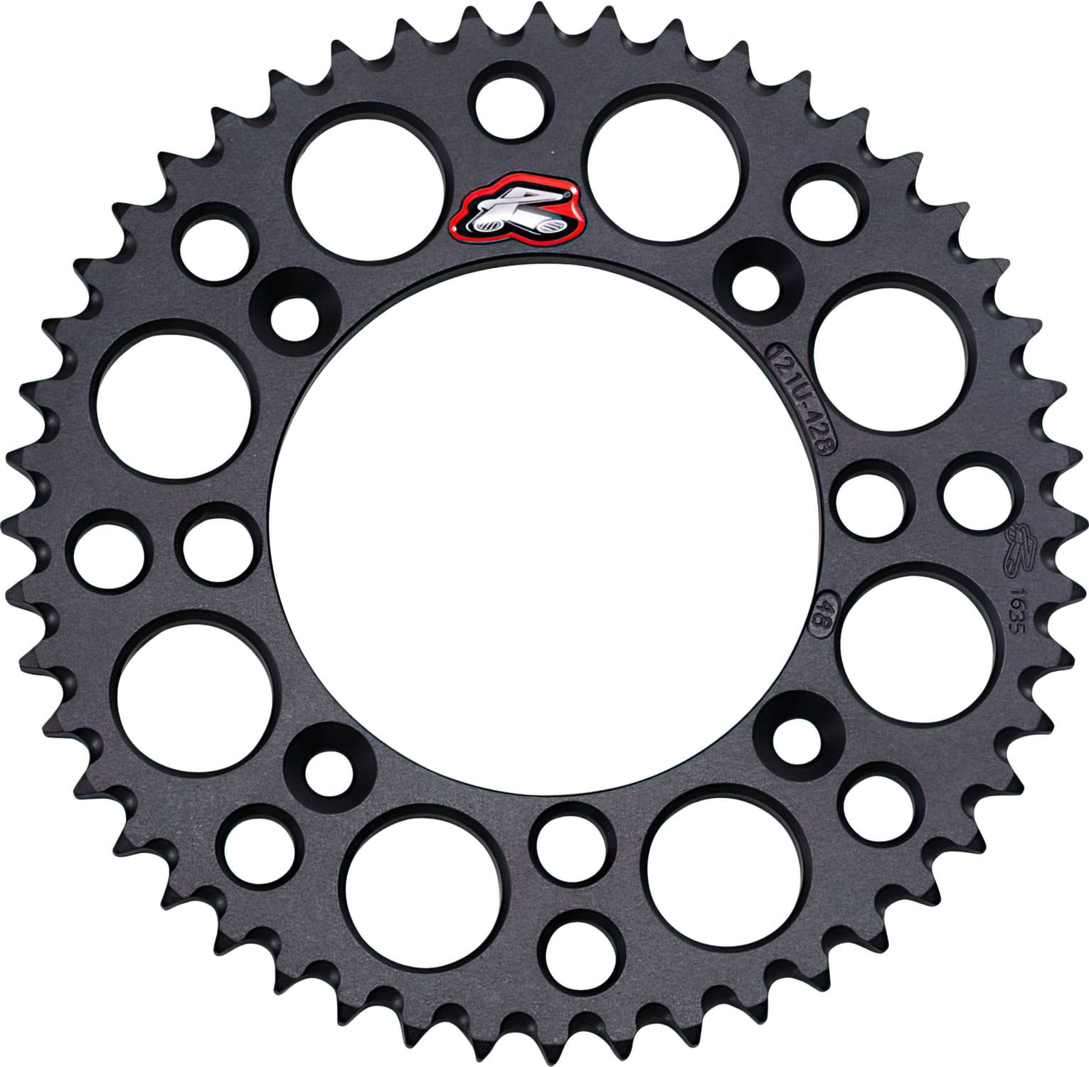 REN-12110282 Corona Renthal 428 Z.48 Ultra Light autopulente nero RM / YZ 85, COD: REN-12110282