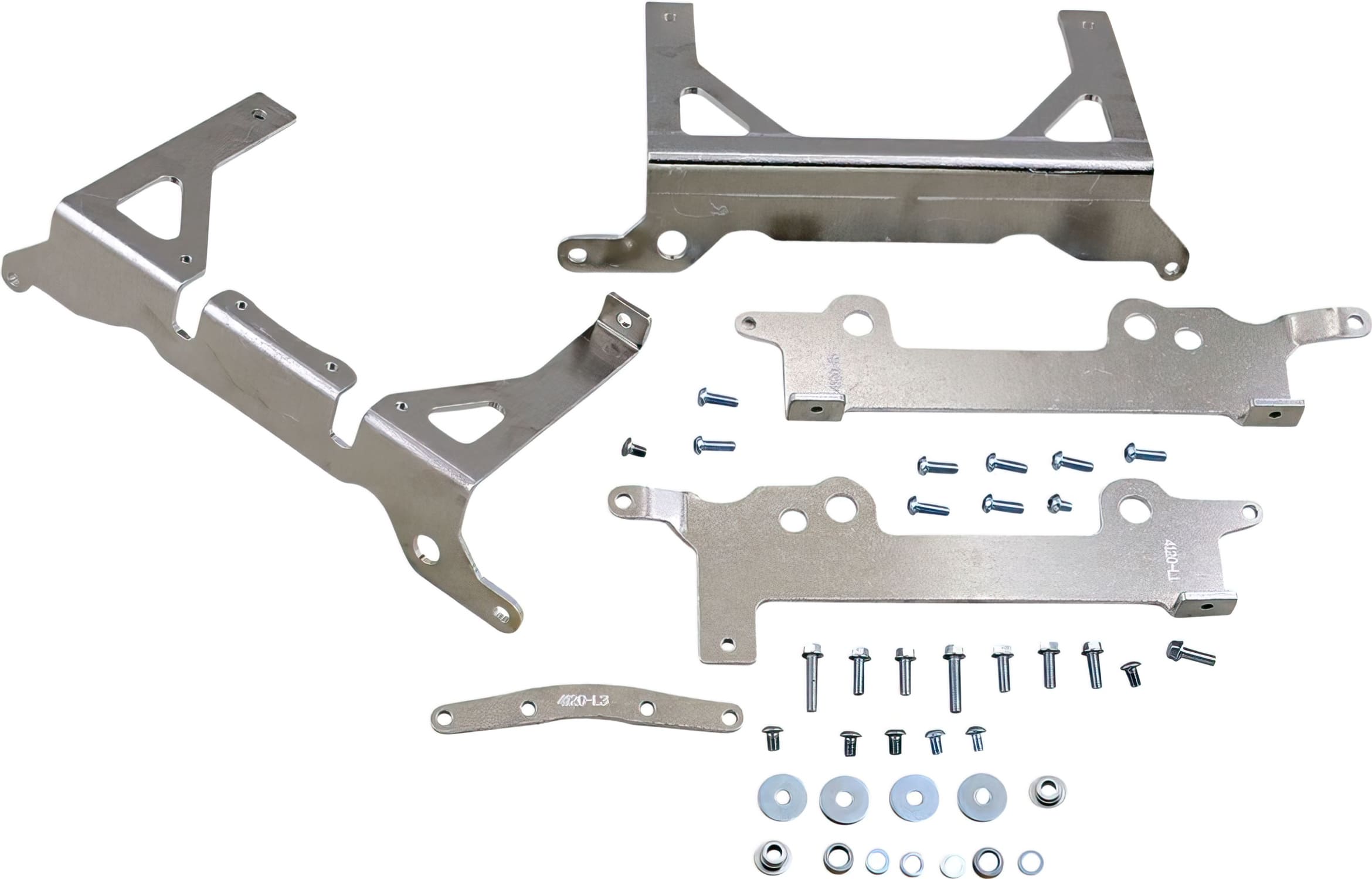 MR19010817 Protezione / Staffa stabilizzatore radiatore alluminio Moose Racing Beta RR 250 / 300, COD: MR19010817