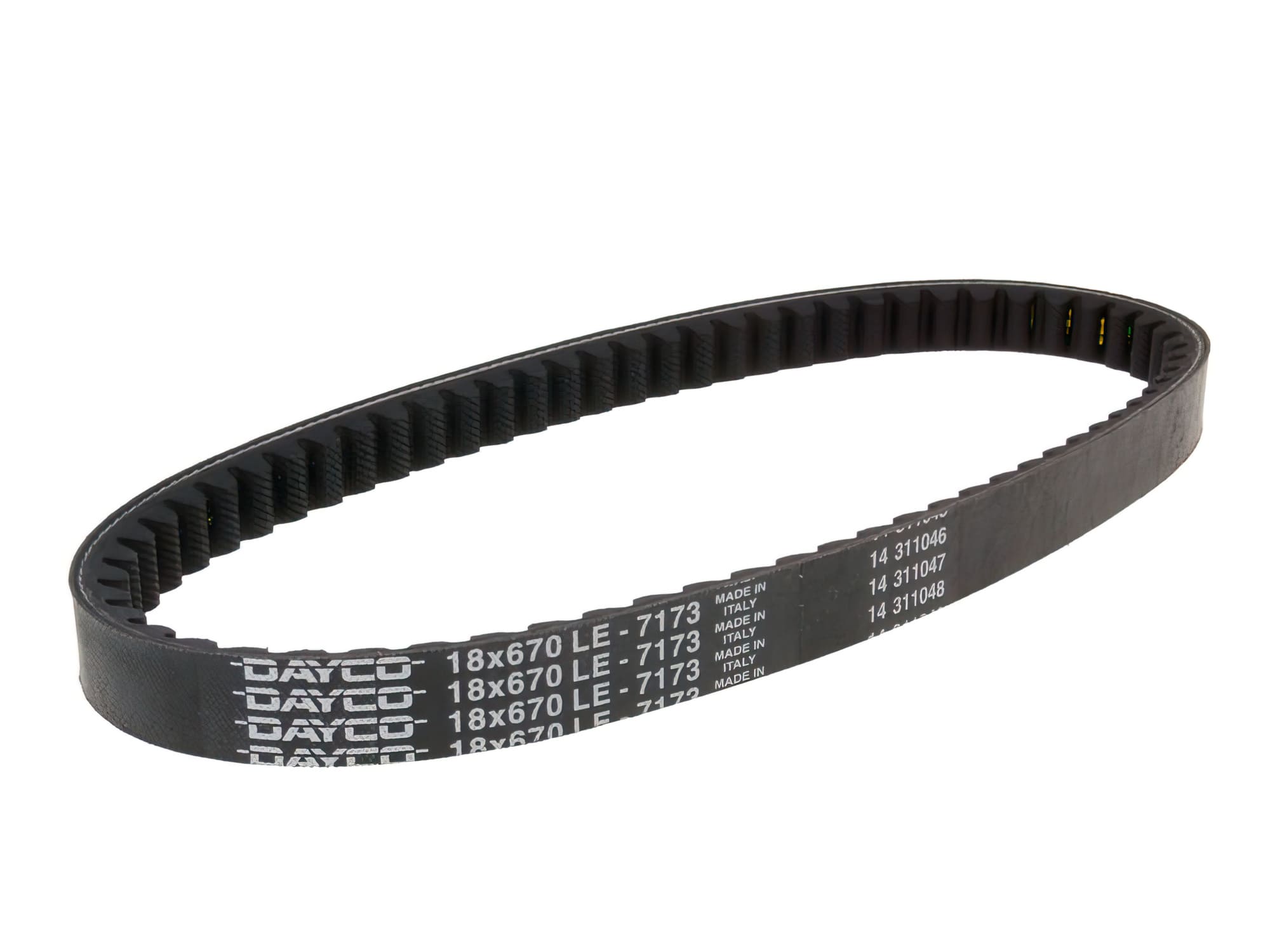 DC32269 Cinghia Trasmissione Dayco Typ 669mm 139QMB/QMA 10 Zoll, COD: DC32269