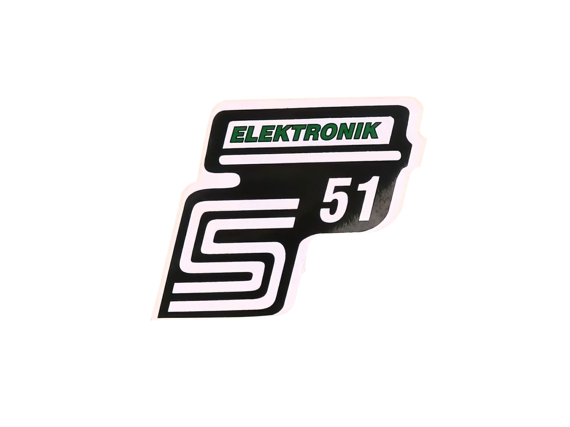MOF-41987 Adesivo S51 Elektronik verde Simson S51, COD: MOF-41987