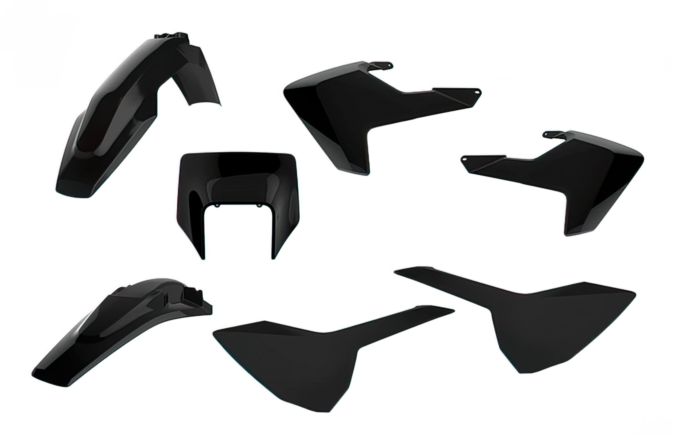 POL-90895 Kit Carena Polisport Enduro nero Husqvarna FE / TE
