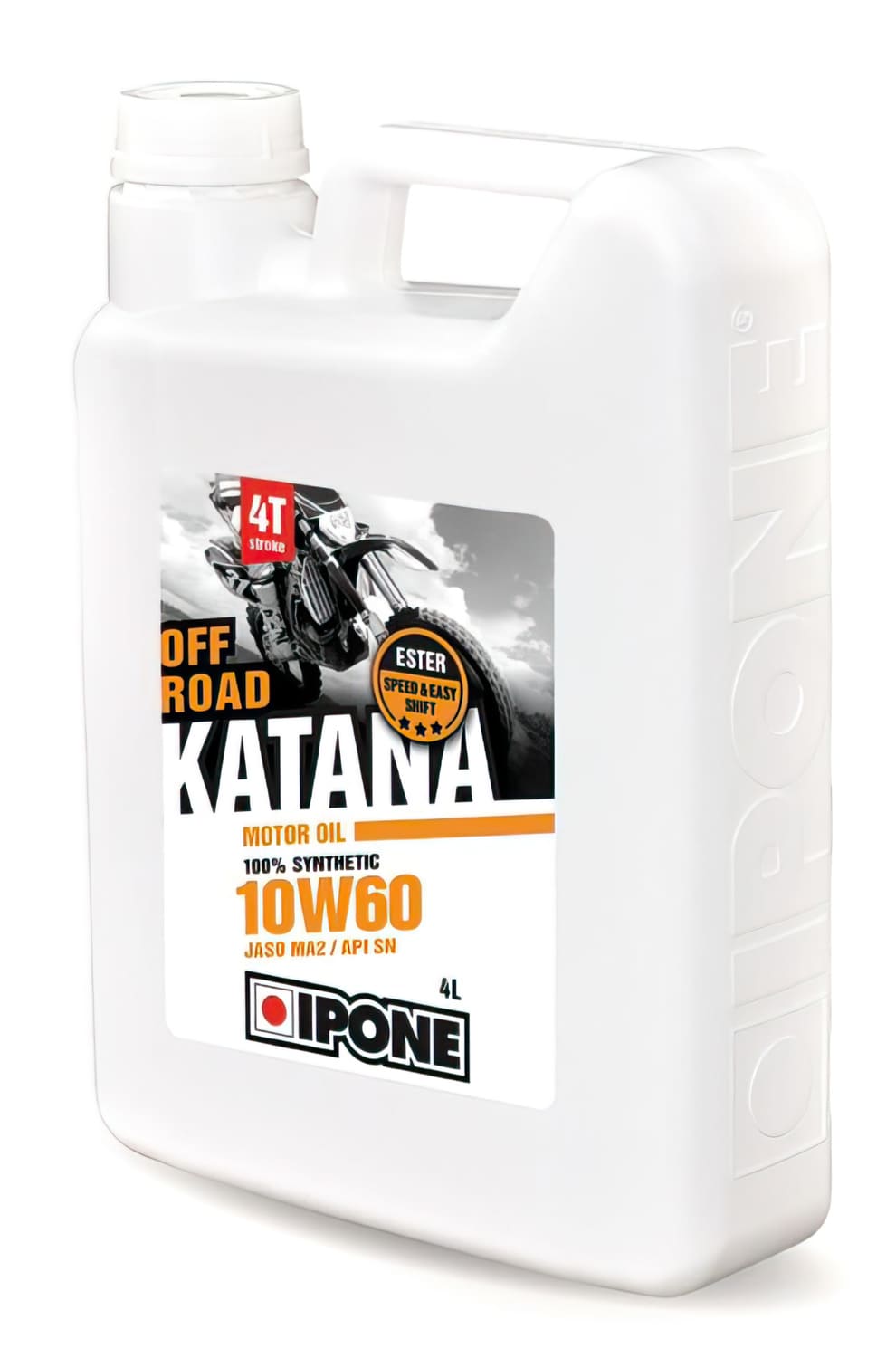 IP-800354 Olio Motore 4 tempi 10W60 Ipone Full Power Katana 100% sintetico 4L, COD: IP-800354