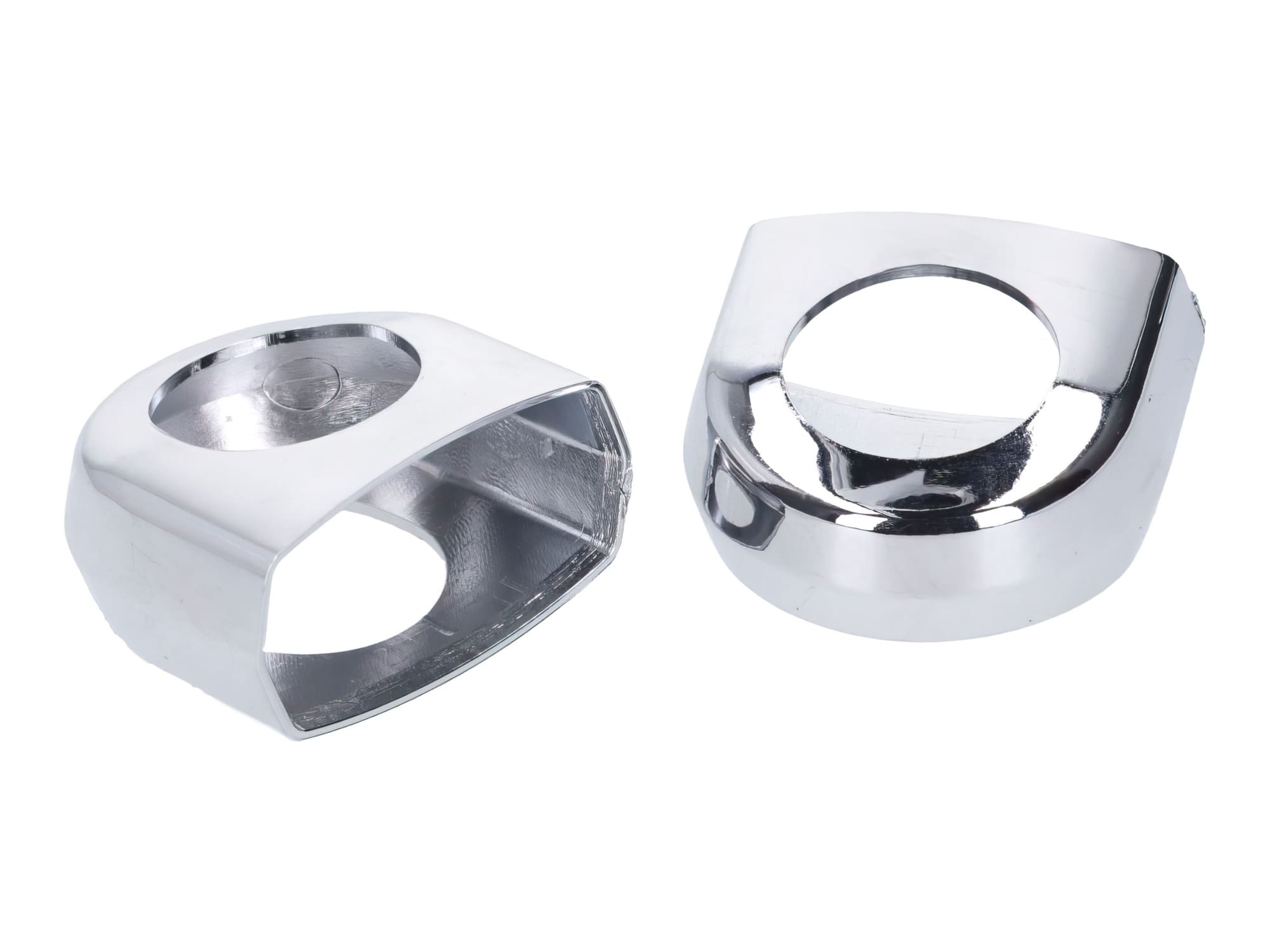MOF-40276 Coperchio morsetto manubrio cromato Kreidler Florett / RS / RM / RMC / LF / LH