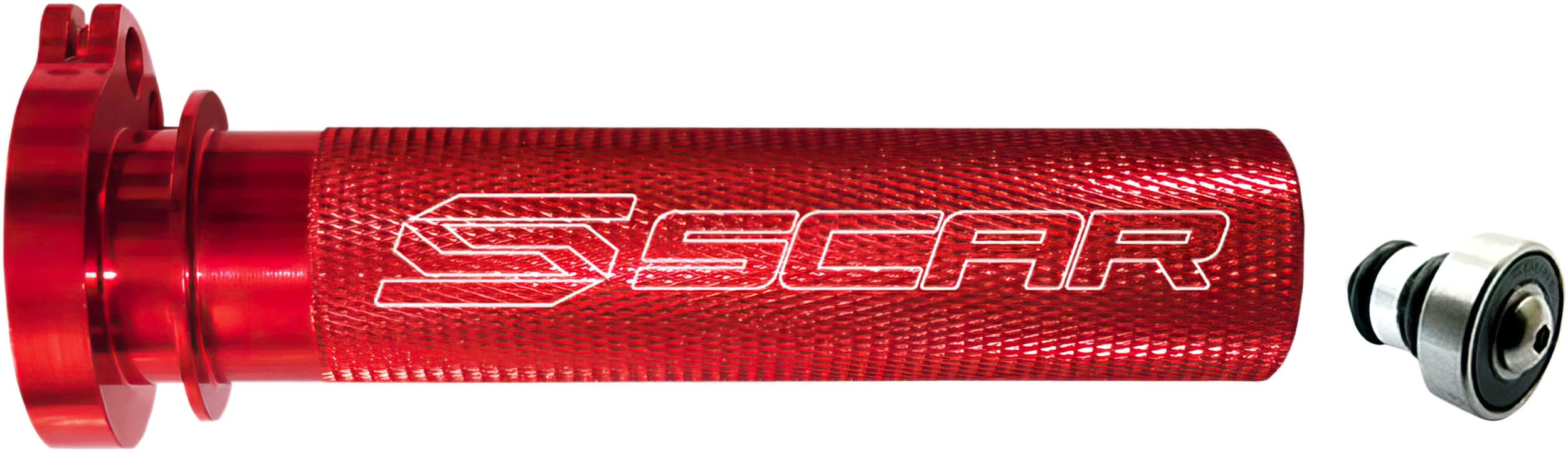 SC-06320519 Scaralluminio throttle control tube with bearing CRF 250 / 450 red