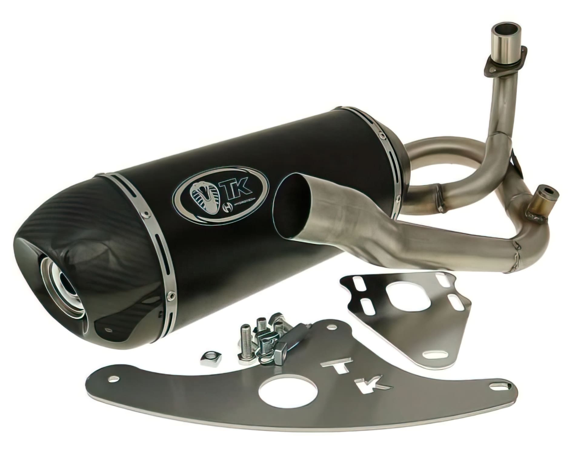 TK-M4T67-H2 Marmitta Turbo Kit GMax Carbon H2 Vespa S 125-150cc 4T