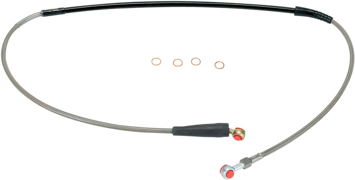 MR17410975 Tubo Freno anteriore treccia d'acciaio Moose Racing CR 85, COD: MR17410975