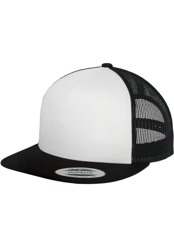 FF-6006W-00493-0050 Cappellino trucker Classic Flexfit nero/bianco/nero