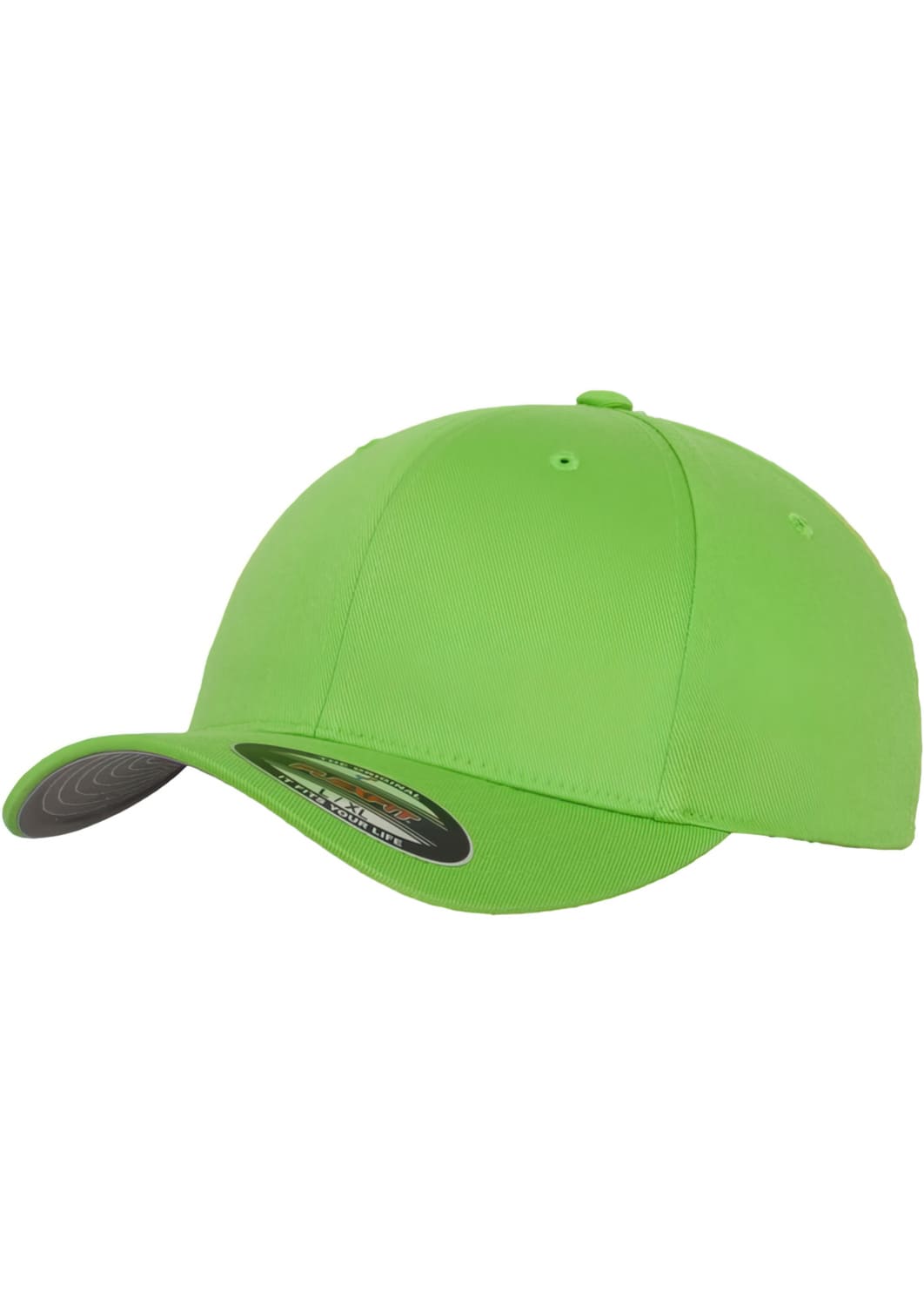 FF-6277-00471-0063 Wooly Combed Flexfit light green cap Kids