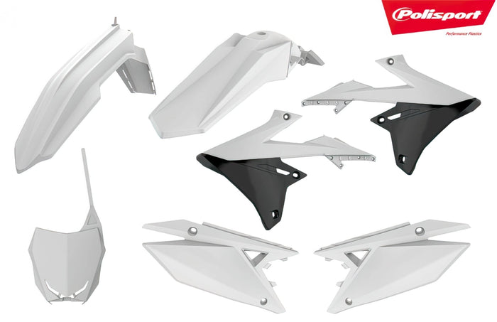 POL-90274 Kit Carena Polisport bianco Suzuki RM-Z 450