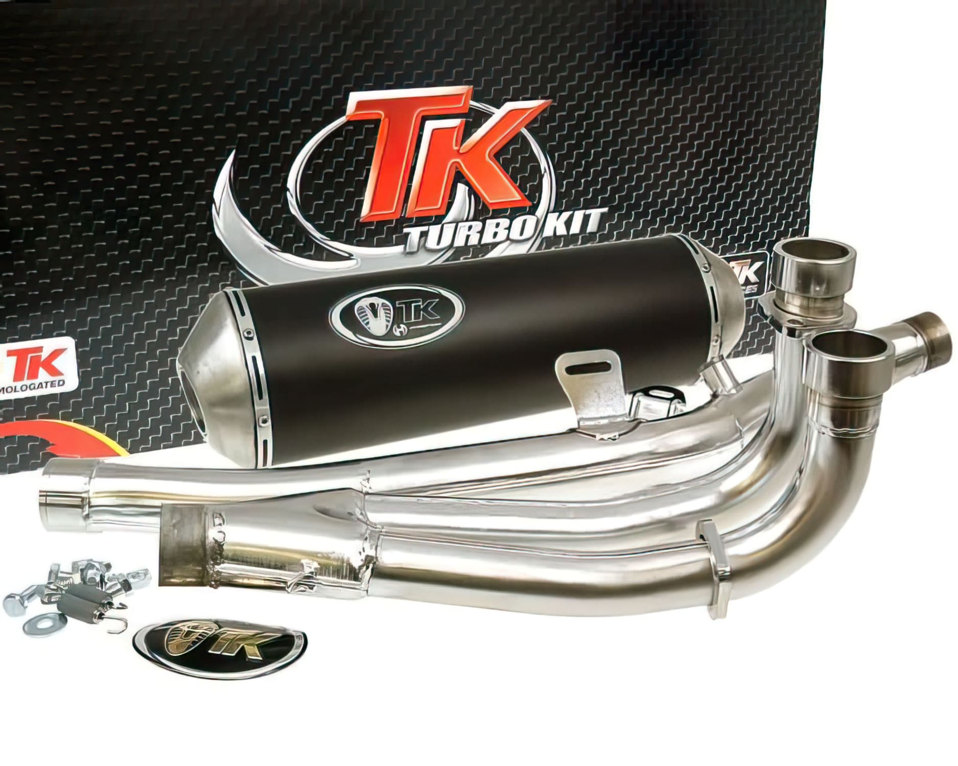 TK-M4T29-N Turbo Exhaust Kit GMax 4T Suzuki Burgman 650cc