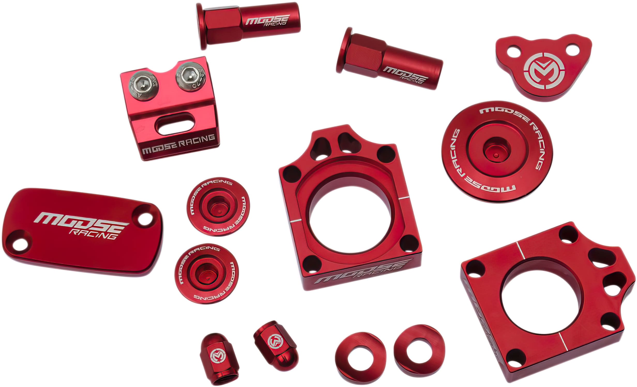 MR12310898 Kit estetico Bling CNC Moose Racing Honda CRF 250 / 450 rosso