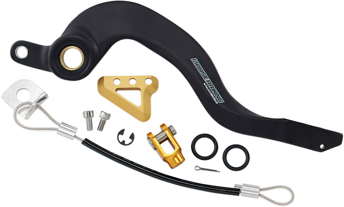 MR16100345 Pedale Freno alluminio Moose Racing RM-Z 250 / 450 arancione, COD: MR16100345