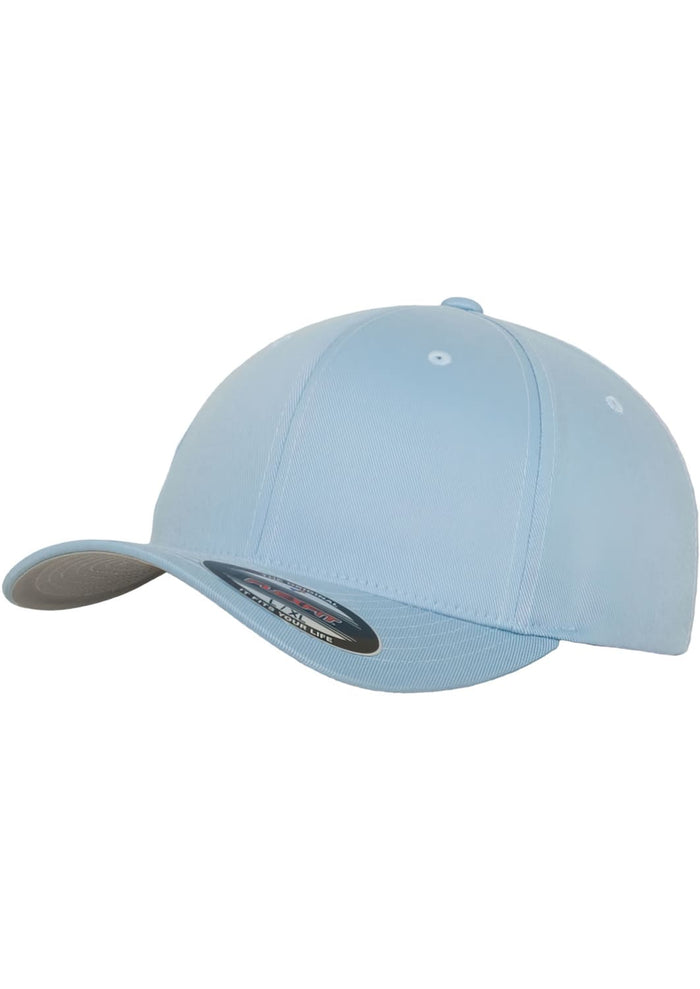 FF-6277-00590-0063 Cappellino Wooly Combed Flexfit Carolina blu Kids