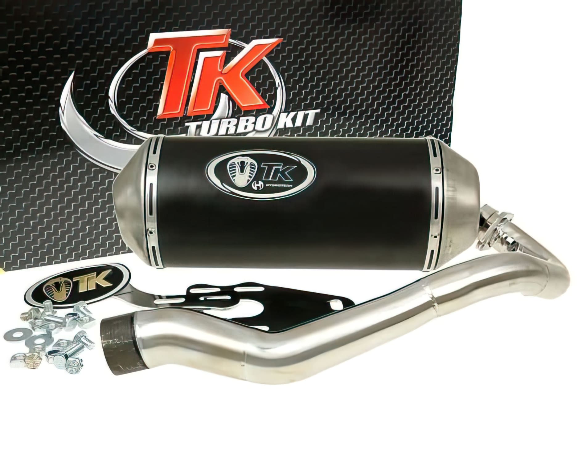 TK-M4T88-N Marmitta Turbo Kit GMax Vespa GTS 300cc, COD: TK-M4T88-N
