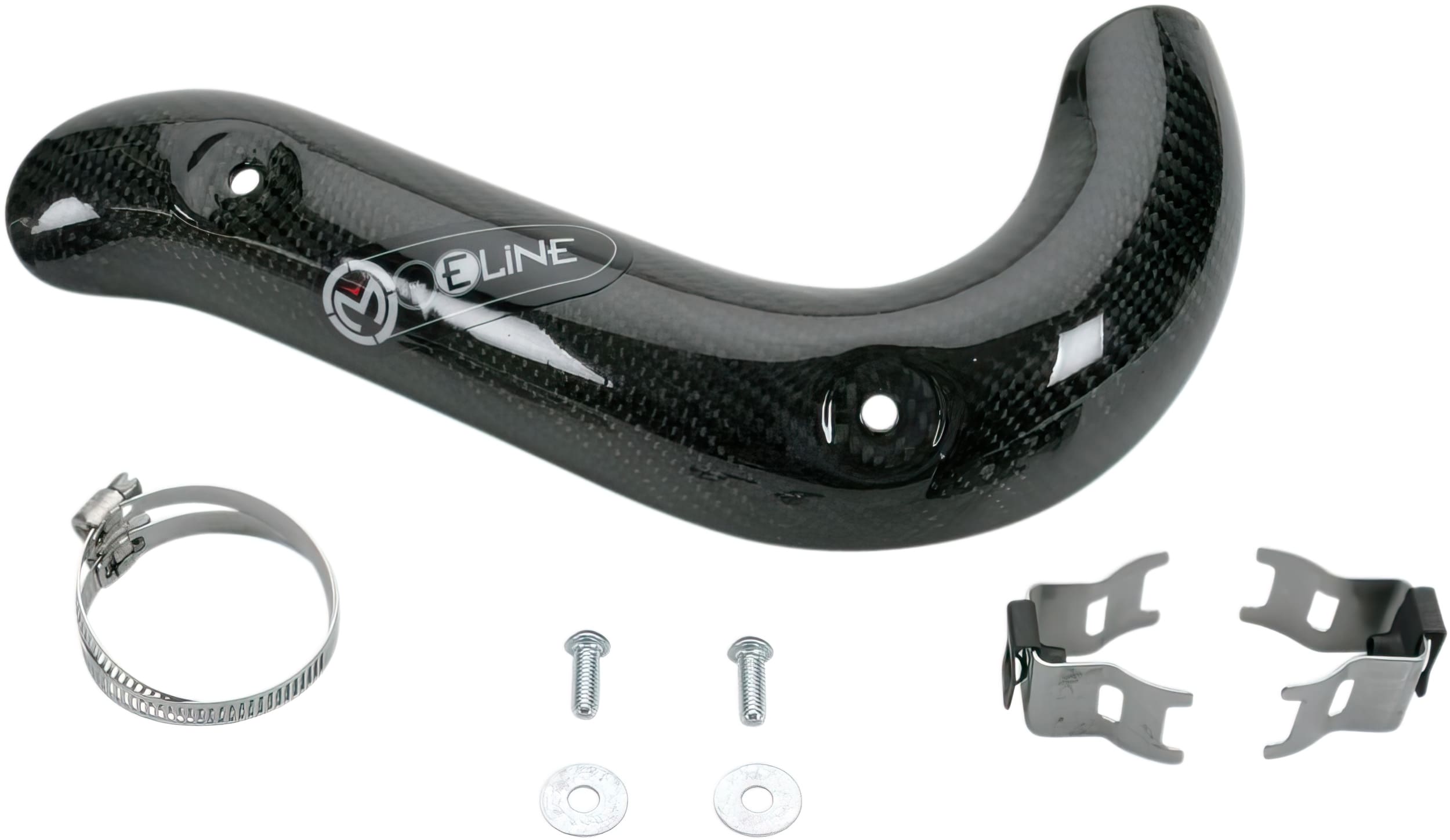 MR18610121 Carbon Exhaust Guard 4T Moose Racing PRO CIRCUIT WRF / YZF 450