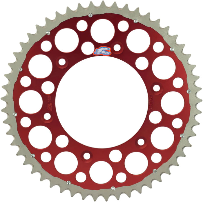 REN-12100821 Corona Renthal 520 Z.49 Twinring rosso CR / CRF, COD: REN-12100821