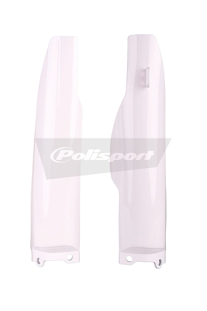 POL-PS519W01 Protezione Forcella KX 125-250 04-08 bianco, COD: POL-PS519W01