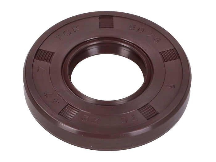 MOF-41607 Paraolio TCK 22x47x7mm marrone Simson S50 / SR4-1 / SR4-2 / SR4-3 / SR4-4 / KR51/1 Schwalbe / Star / Sperber / Spatz / Habicht, COD: MOF-41607