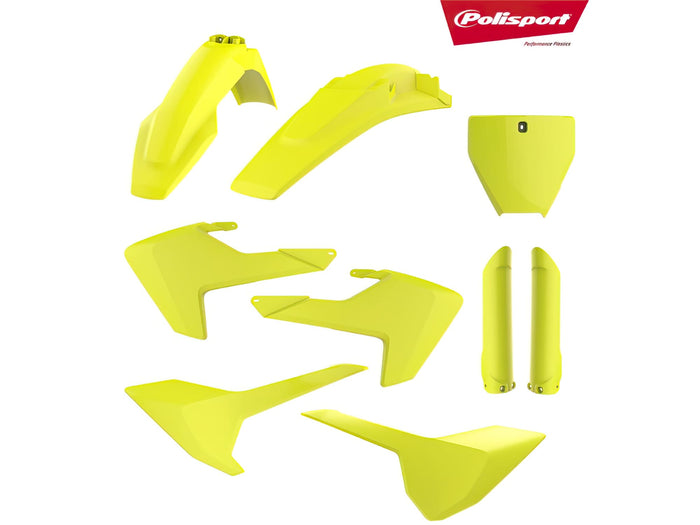 POL-8573900001 Kit Carena Polisport giallo fluo Husqvarna TC / FC