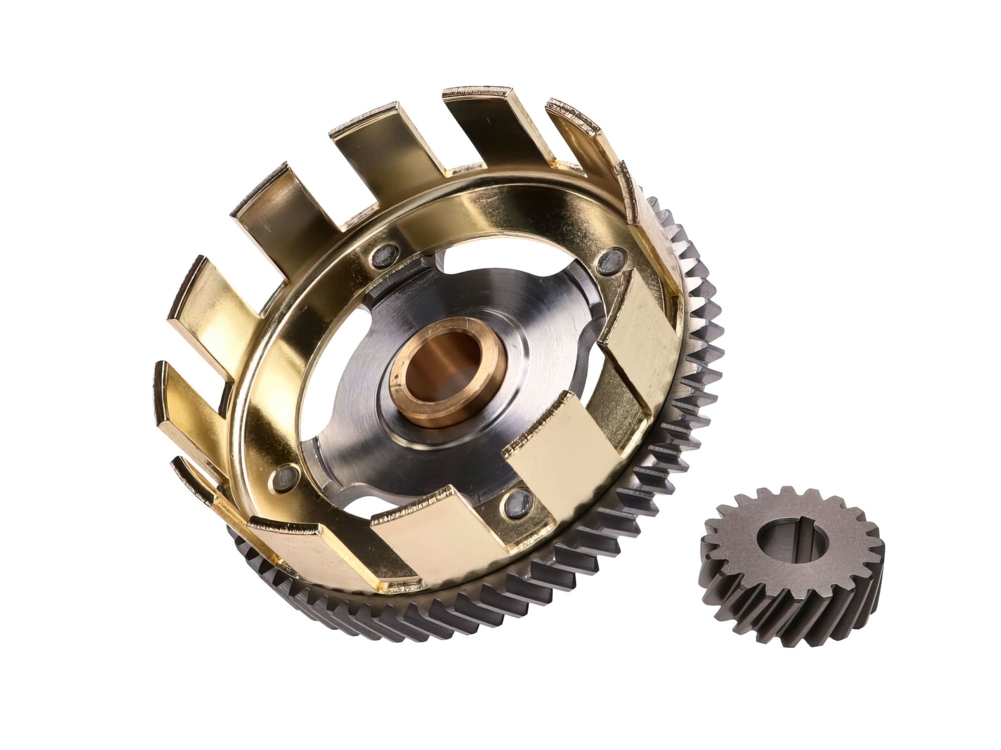 MOF-42166 Cestello frizione tuning leggero stage 2 con pignone 65/20 Simson S51 / S53 / S70 / S83 / SR50 / SR80 / KR51/2 Schwalbe, COD: MOF-42166