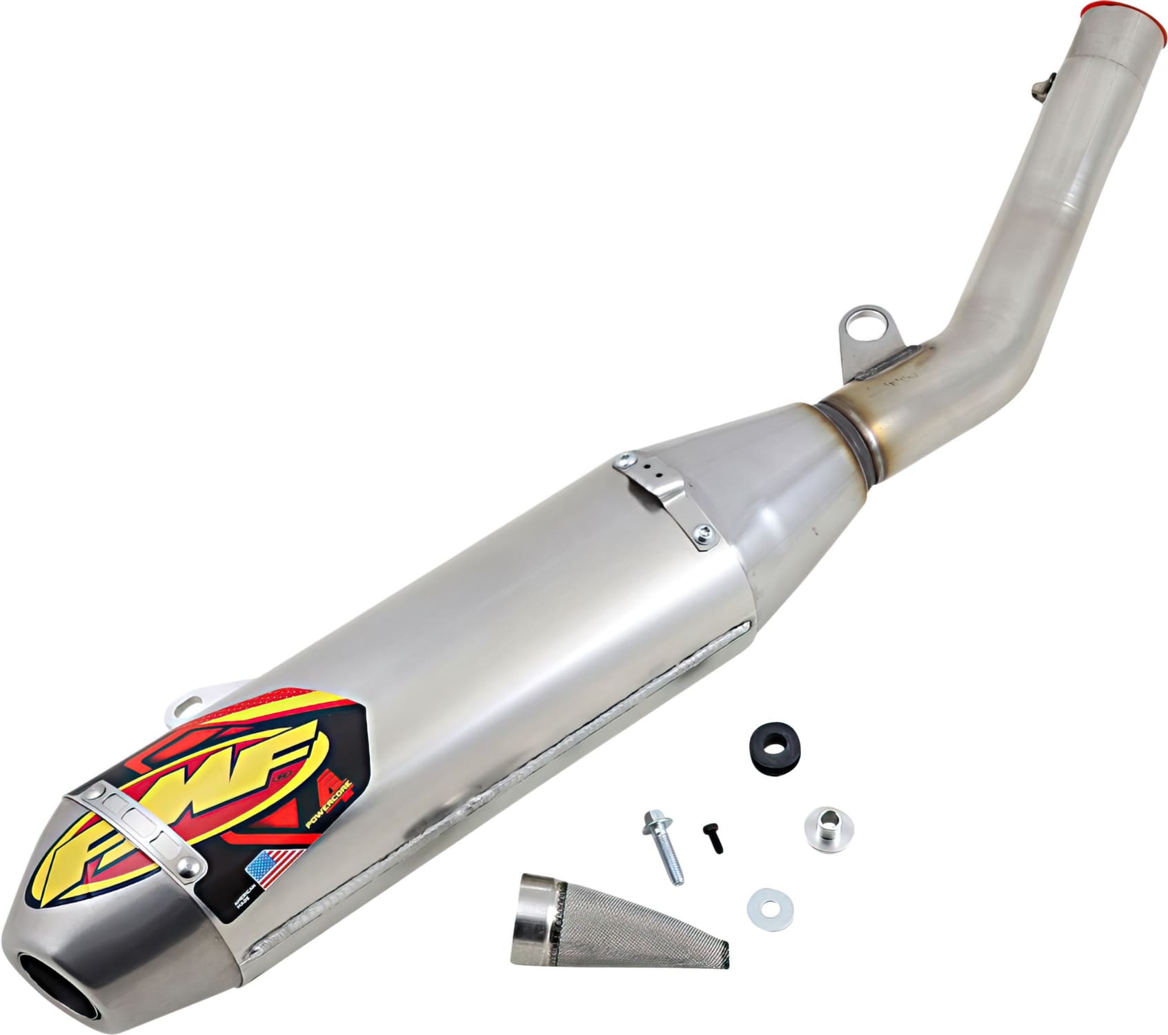 FMF18212010 Silenziatore FMF Powercore 4 alluminio WRF 450, COD: FMF18212010