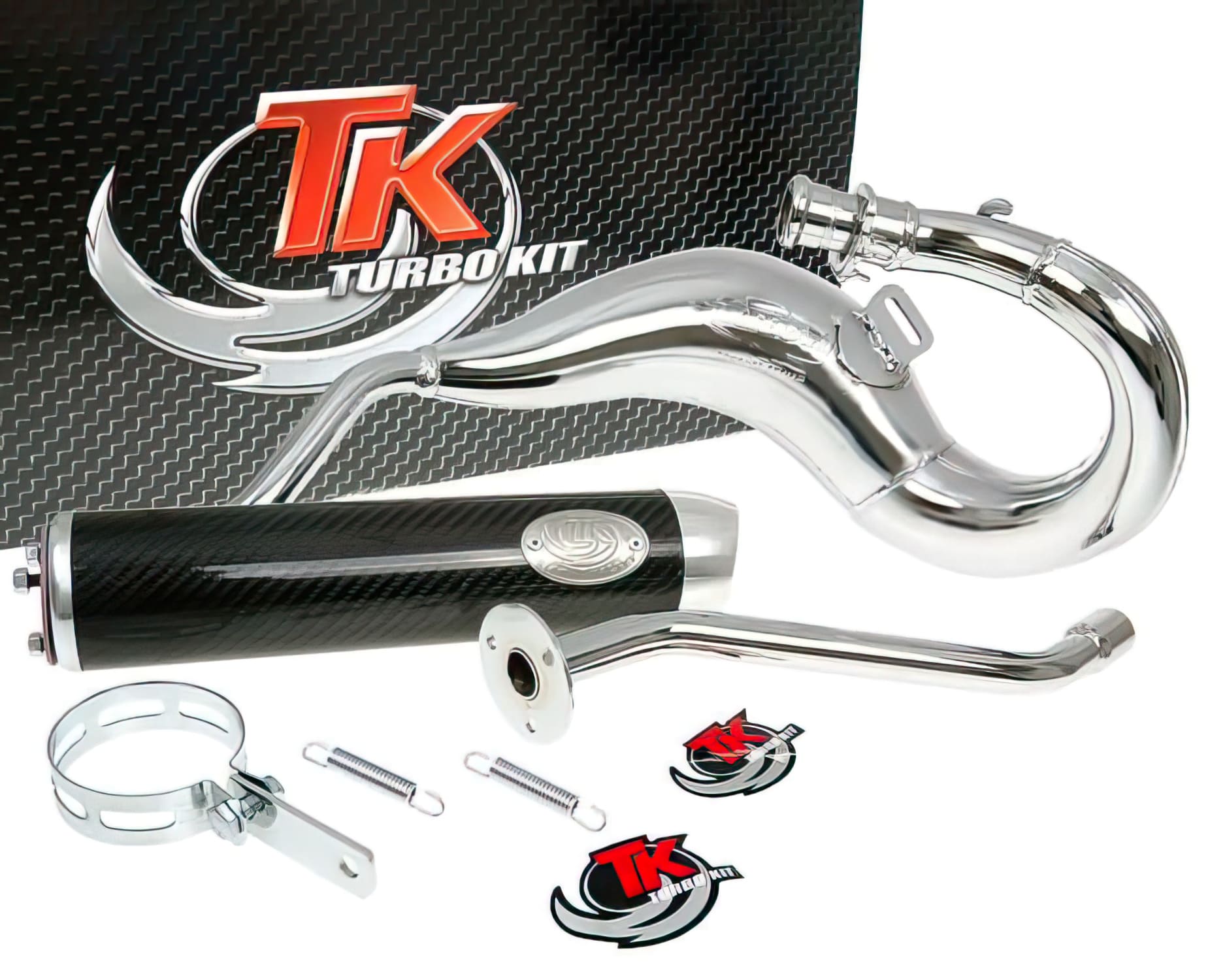 TK-H10542-Q Marmitta Turbo Kit Bufanda RQ Chrom CPI SM, COD: TK-H10542-Q