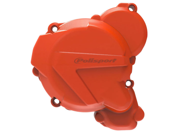POL-90865 Protezione Carter Accensione Polisport EXC 250 / TE 300 arancione, COD: POL-90865