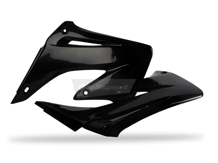 POL-PS215BC06 Carene laterale anteriore Polisport CR 125-250 02-07 nero, COD: POL-PS215BC06