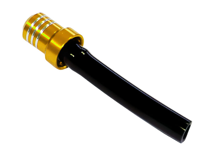 SC-07030610 Tubo sfiato tappo Scar alluminio dorato