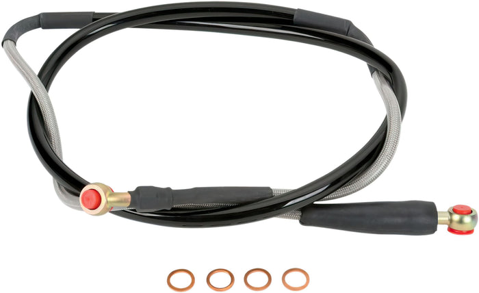 MRMK021030 Tubo Freno anteriore treccia d'acciaio Moose Racing KX 125 / 250, COD: MRMK021030