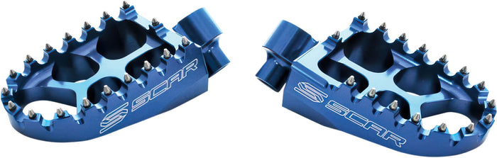 SC-16201003 Poggiapiedi Scar Evolution Honda / Kawasaki blu, COD: SC-16201003