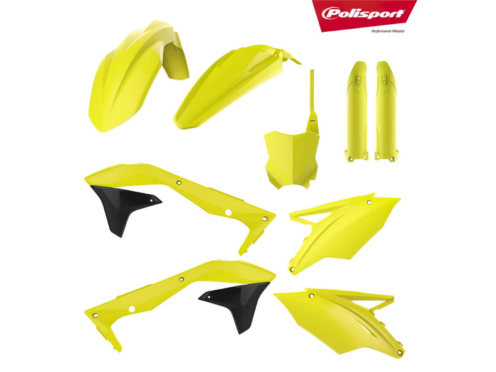 POL-8427000002 Kit Carena Polisport giallo fluo Kawasaki KXF 450