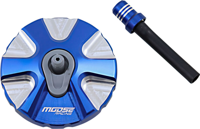 MR07030830 Tappo Serbatoio alluminio Moose Racing Husqvarna blu