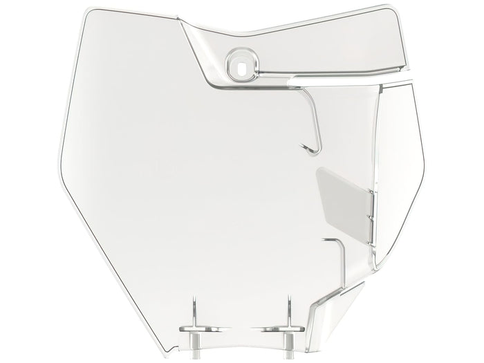 POL-8556800006 Targhetta Numero di Gara Polisport trasparente KTM SX / SX-F, COD: POL-8556800006