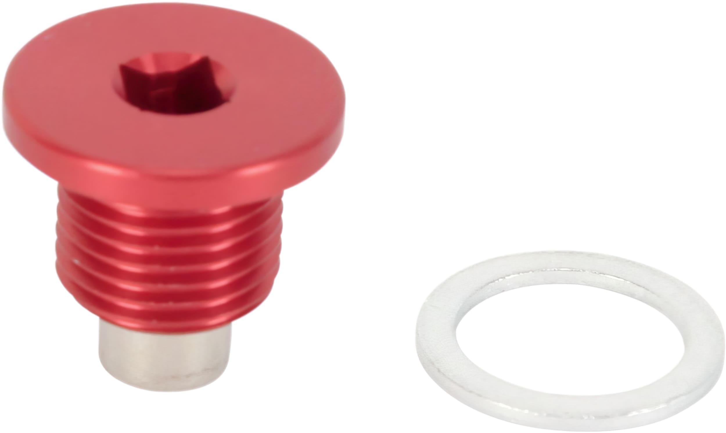 MR09200053 Vite Spurgo Olio magnetico Moose Racing rosso Husqvarna, COD: MR09200053