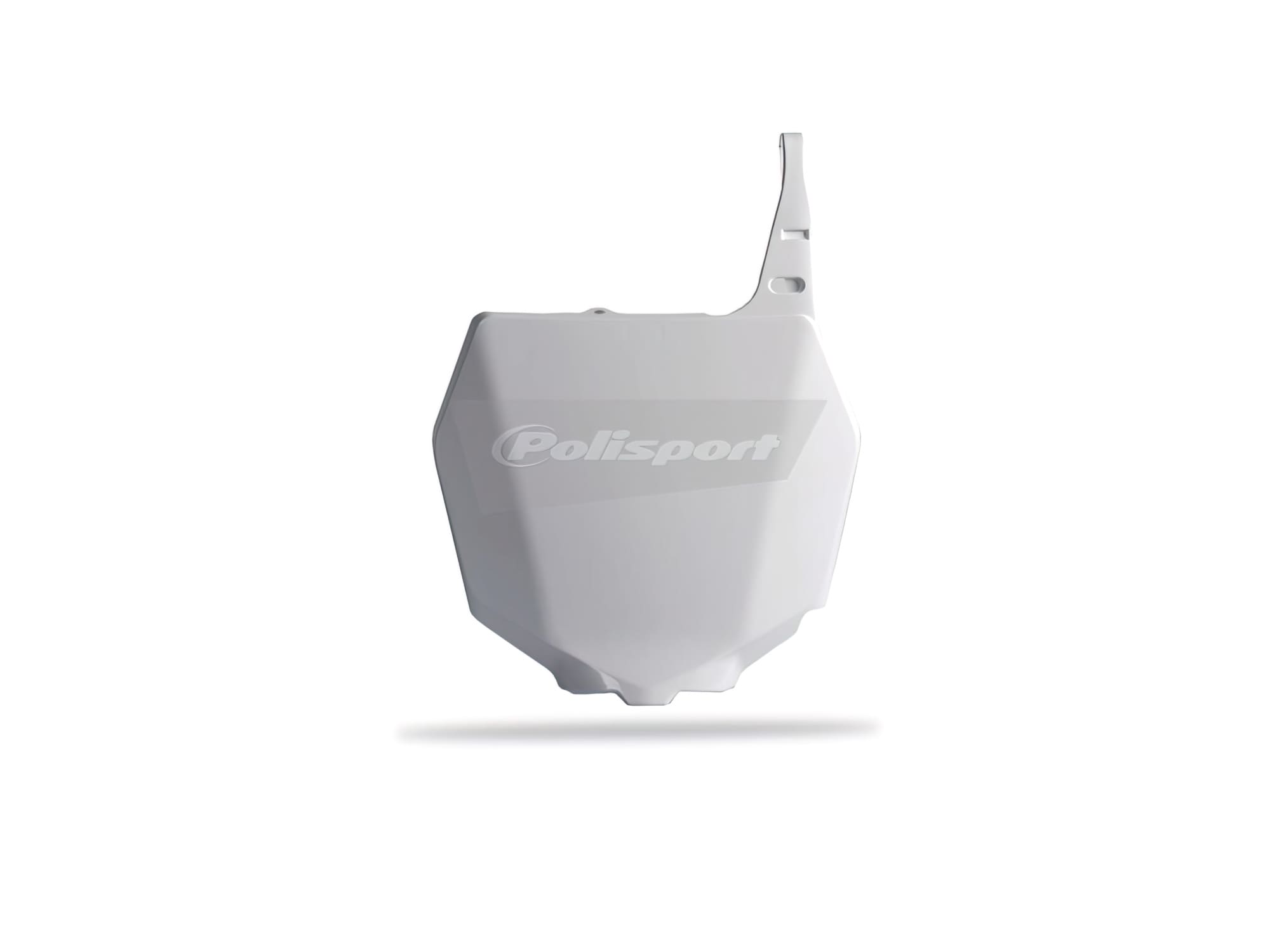 POL-PS413W01 Targhetta Numero di Gara Polisport RM 125-250 01-08 bianco