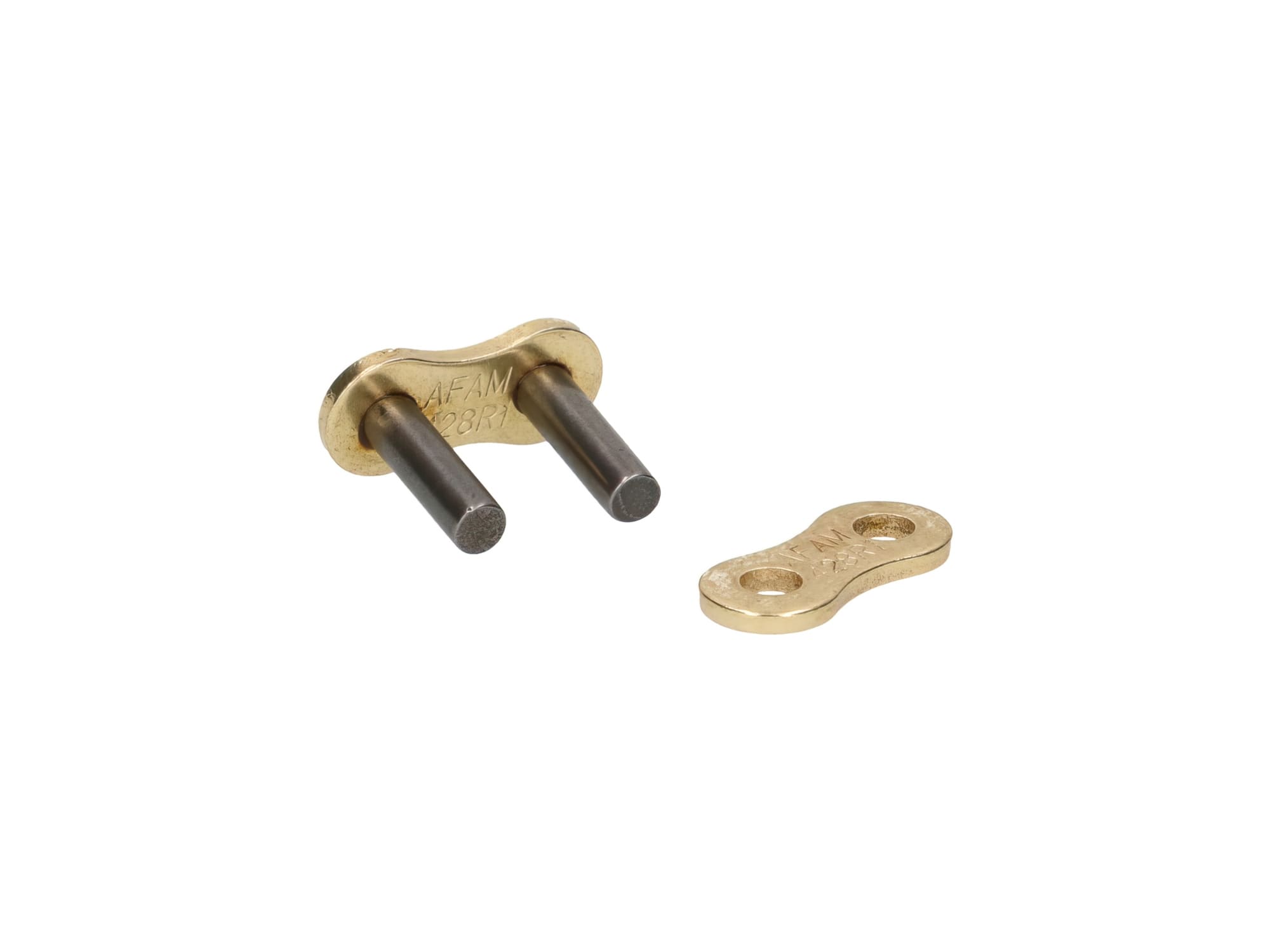 AFAM428R1-G Falsa Maglia di catena rivetto AFAM rinforzato oro A428 R1-G
