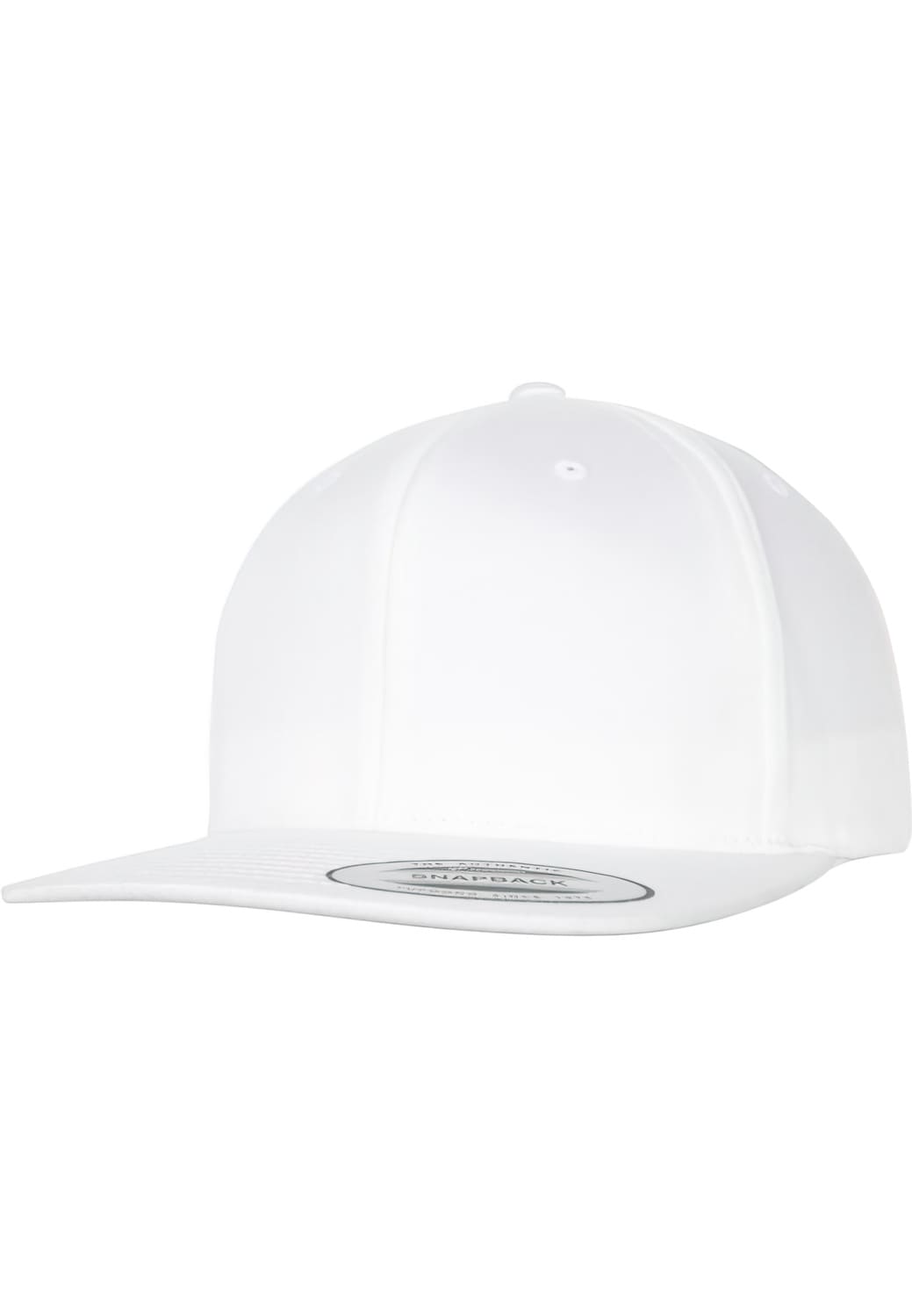 FF-6089OC-00220-0050 White Organic Cotton Flexfit snapback cap
