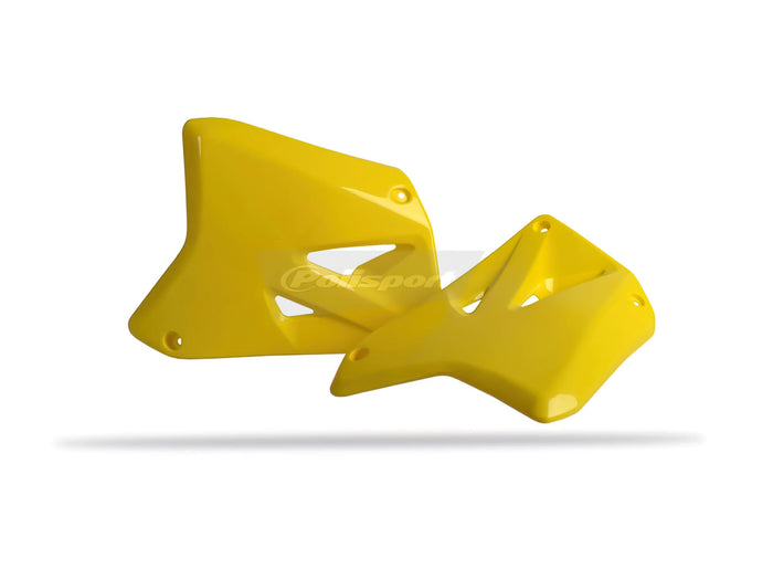 POL-PS415Y01 Carene laterale anteriore Polisport RM 125-250 01-08 giallo, COD: POL-PS415Y01