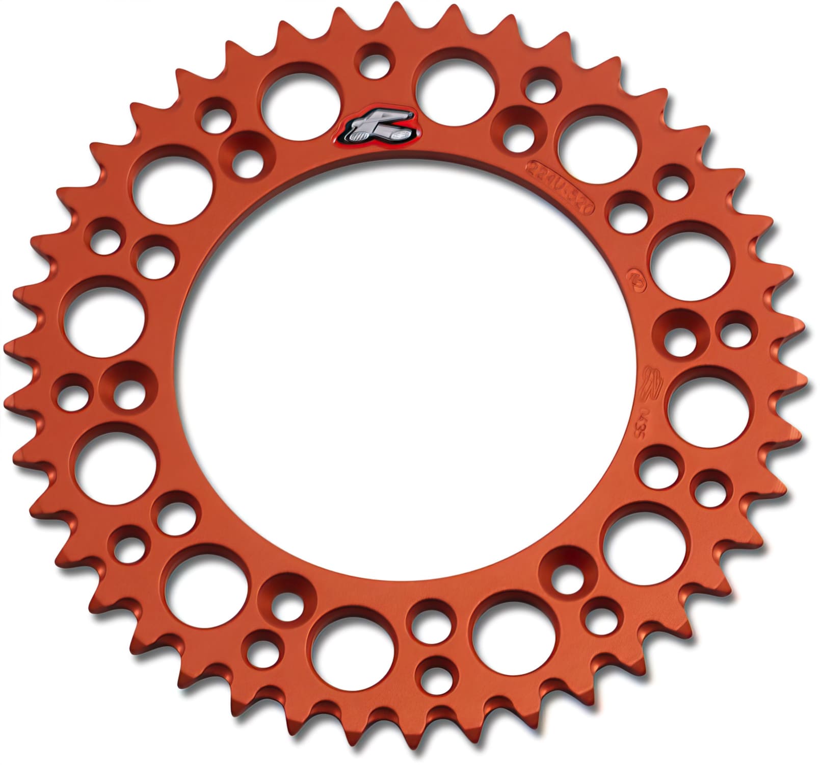 REN-12112469 Corona Renthal 520 Z.42Ultra Light autopulente arancione KTM / Husqvarna / GasGas, COD: REN-12112469