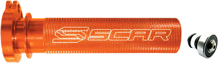 SC-06320520 Tubo comando gas Scaralluminio con cuscinetto KTM arancione, COD: SC-06320520