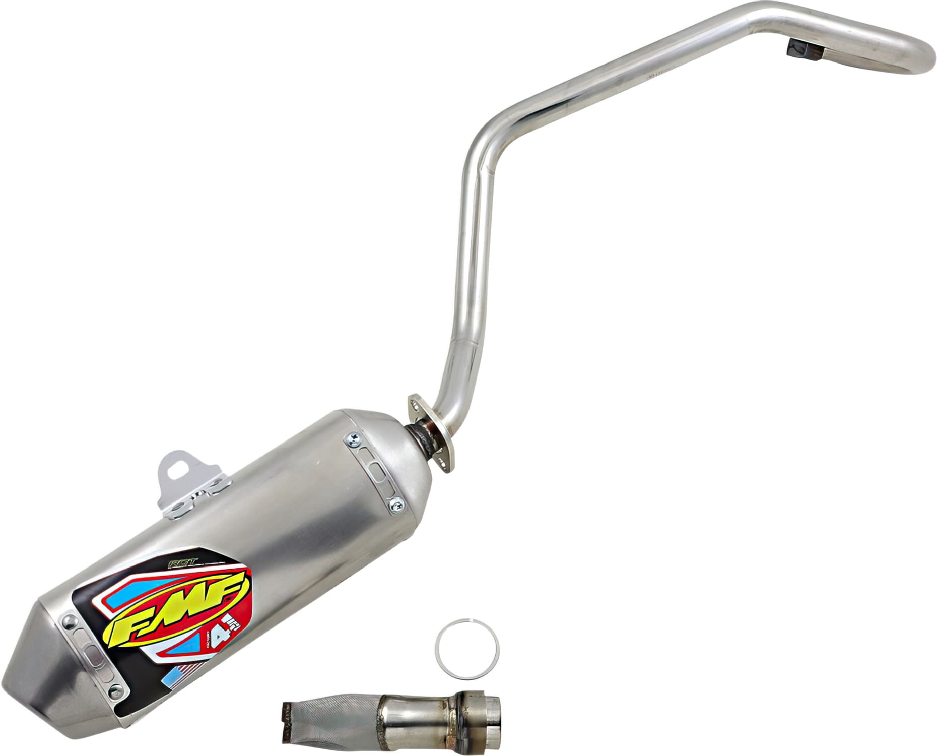 FMF18201966 Marmitta completa FMF Factory 4.1 inox / alu KLX 110, COD: FMF18201966