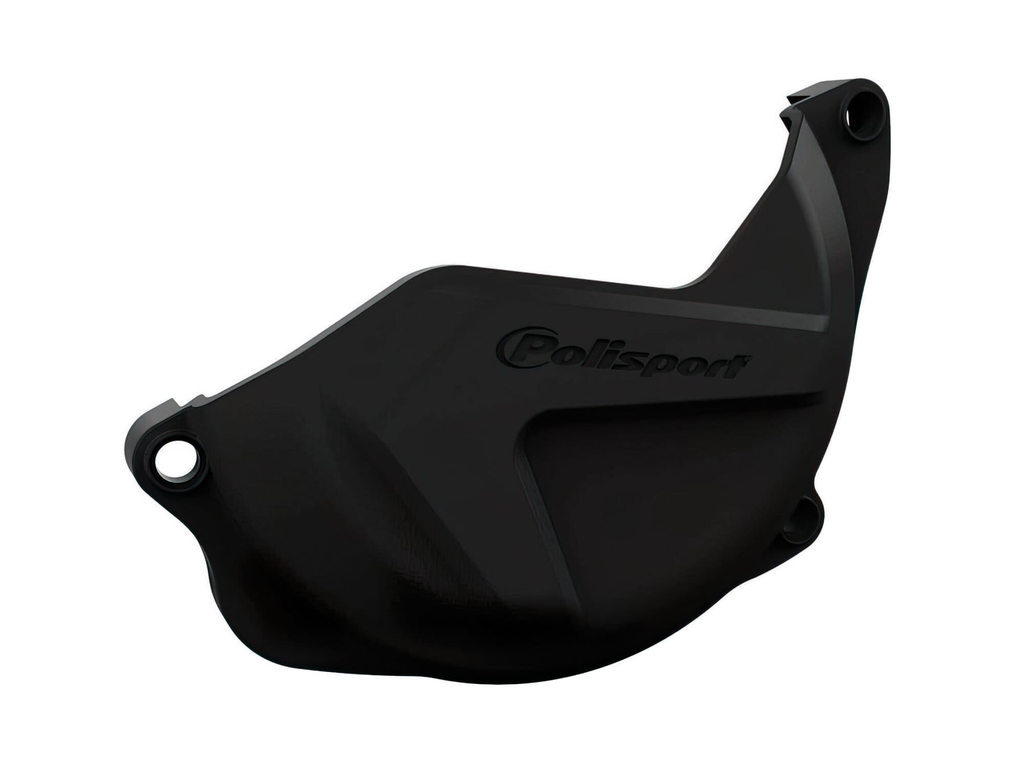 POL-8579800004 Protezione Carter Frizione Polisport nero Honda CRF 450