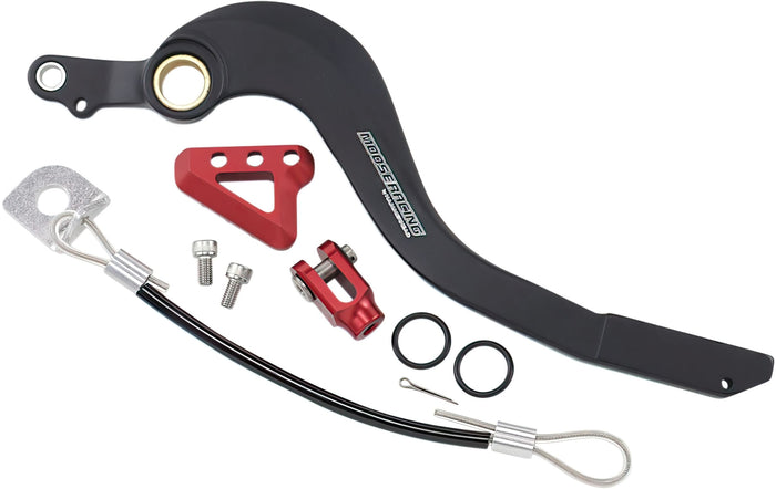 MR16100336 Pedale Freno alluminio Moose Racing CRF 250 rosso, COD: MR16100336