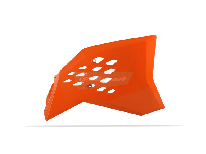 POL-PS315K10 Carene laterale anteriore Polisport KTM SX EXC 07-10 arancione, COD: POL-PS315K10
